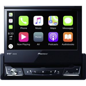 1-DIN Multimedia autoradio met Apple CarPlay