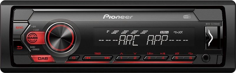 Pioneer - MVH-S220DAB - Autoradio - Zwart - In-dash Receiver