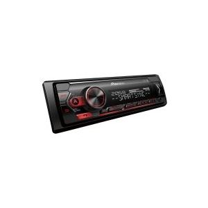 Pioneer MVH-S420BT Autoradio Enkel din Rood-USB-Bluetooth - 4 x 50 W