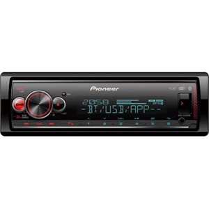 Pioneer MVH-S520DAB Autoradio Enkel din Rood-USB-Bluetooth - 4 x 50 W