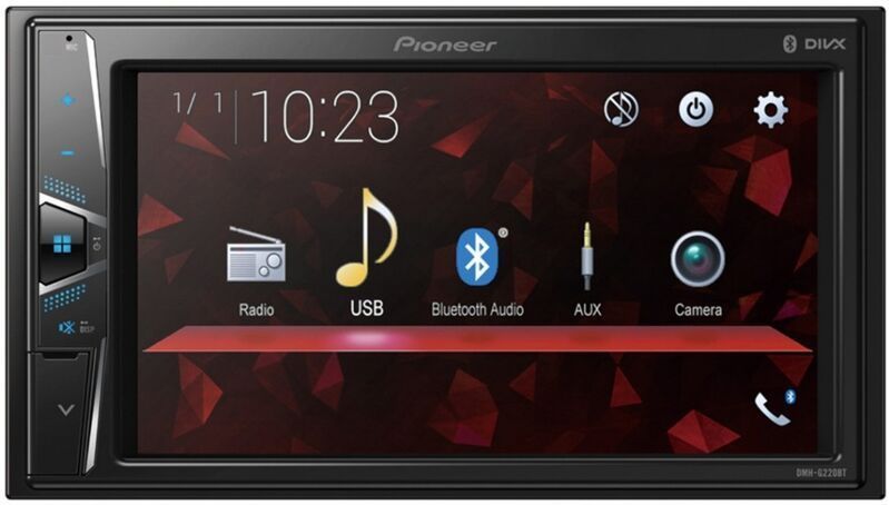Pioneer - DMH-G220BT - Autoradio - Zwart - Bluetooth - 6,2-inch Touchscreen