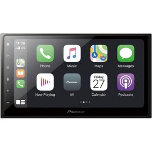 Pioneer SPH-DA250DAB Autoradio met scherm dubbel DIN Bluetooth handsfree, DAB+ tuner, AppRadio