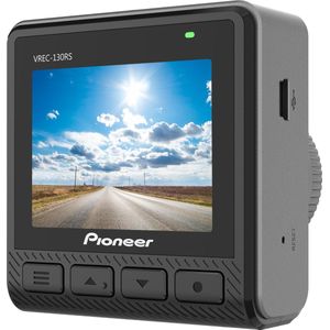 Pioneer VREC-130RS (GPS-ontvanger, Ingebouwd display, Bluetooth, Batterij, Ingebouwde microfoon, Volledige HD), Dashcams, Zwart