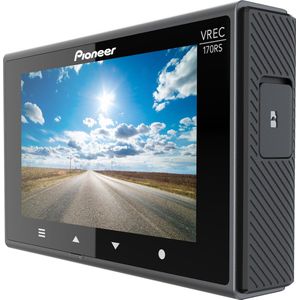 Pioneer VREC-170RS | Geavanceerde dashcam met Full HD-opname, brede kijkhoek van 139°, GPS en beveiligingsmodus