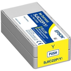 Epson SJIC22P(Y) inktcartridge geel (origineel)