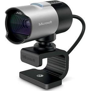 Microsoft LifeCam Studio (2 Mpx), Webcam, Zwart, Zilver
