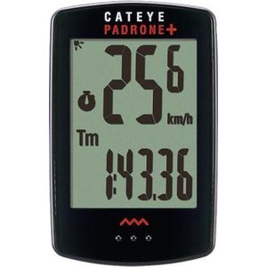 CatEye Padrone+ CC-PA110W Fietscomputer - Draadloos - Zwart