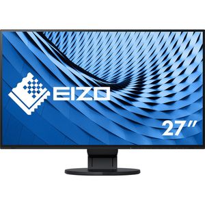 EIZO EV2785-BK LED-monitor Energielabel G (A - G) 68.6 cm (27 inch) 3840 x 2160 Pixel 16:9 5 ms HDMI, DisplayPort, USB 3.2 Gen 1 (USB 3.0), USB 3.2 Gen 2 (USB