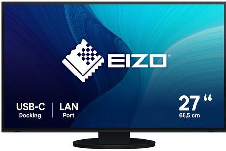 Eizo - Ev2795-bk - 24 Inch QHD IPS LED Monitor - USB Type-C - 60Hz