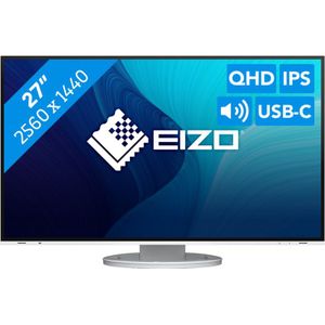 EIZO FlexScan EV2795-WT LED display 68,6 cm (27 inch) 2560 x 1440 Pixels Quad HD Wit