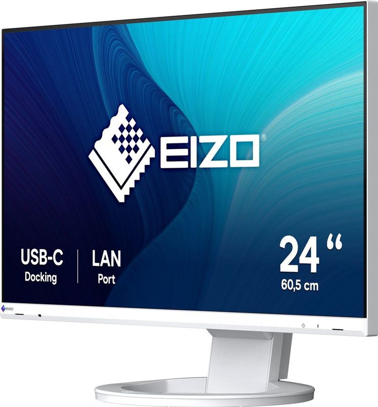 EIZO FlexScan EV2490-WT computer monitor 60,5 cm (23.8") 1920 x 1080 Pixels Full HD LED Wit
