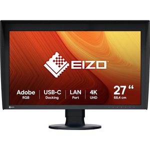 EIZO ColorEdge CG2700X computer monitor 68,6 cm (27") 3840 x 2160 Pixels 4K Ultra HD LCD Zwart