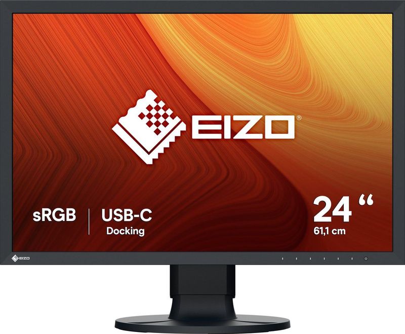 EIZO ColorEdge CS2400R computer monitor 61,2 cm (24.1") 1920 x 1200 Pixels WUXGA LCD Zwart