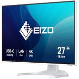 EIZO FlexScan EV2740X-WT computer monitor 68,6 cm (27") 3840 x 2160 Pixels 4K Ultra HD LCD Wit