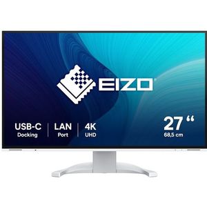 EIZO FlexScan EV2740X-WT computer monitor 68,6 cm (27") 3840 x 2160 Pixels 4K Ultra HD LCD Wit
