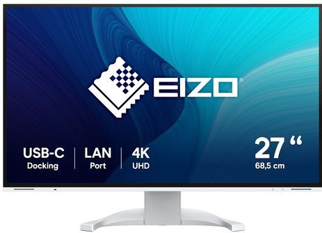 EIZO FlexScan EV2740X-WT computer monitor 68,6 cm (27") 3840 x 2160 Pixels 4K Ultra HD LCD Wit