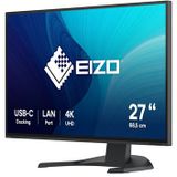 Eizo - EV2740X - Monitor - Zwart - 4K UHD - USB-C Docking