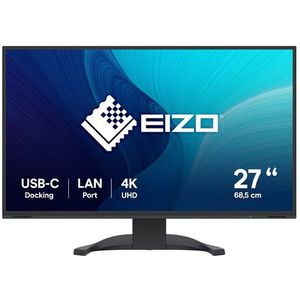 Eizo - EV2740X - Monitor - Zwart - 4K UHD - USB-C Docking