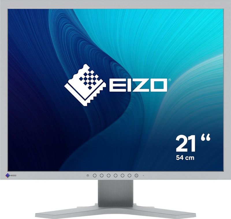 EIZO FlexScan S2134 computer monitor 54,1 cm (21.3") 1600 x 1200 Pixels UXGA LCD Grijs