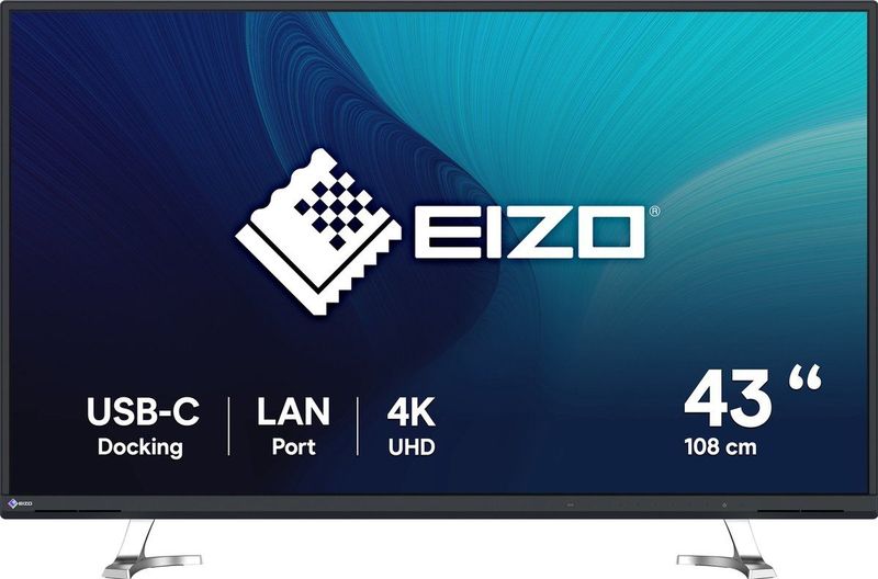 Eizo - EV4340X - Monitor - Zwart - 3840 x 2160 Pixels - 42,5"