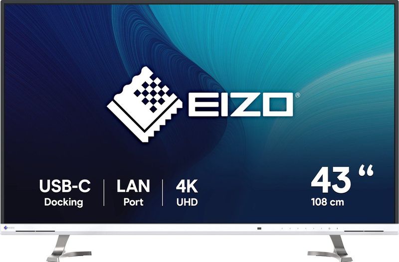 Eizo - EV4340X - Monitor - Wit - 3840 x 2160 Pixels - 42.50"