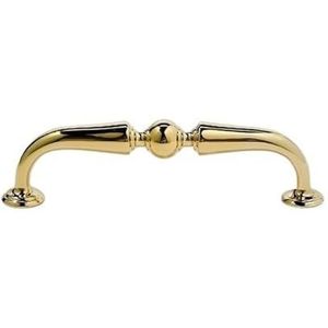 Helder goud licht luxe kast deurknoppen moderne eenvoudige luxe Italiaanse minimalistische kast lade trekt (Size : 6-128mm holes-147mm)