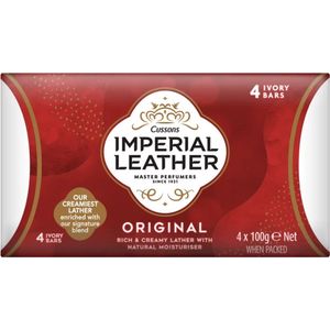 IMPERIAL LEATHER ORIGINAL ZEEP 4 x 90 G