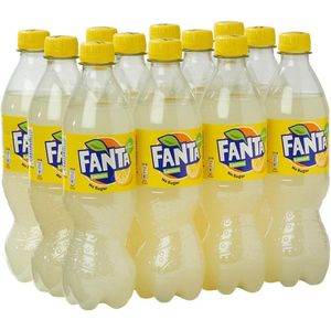 Fanta - Lemon - PET Fles - 12x50 cl