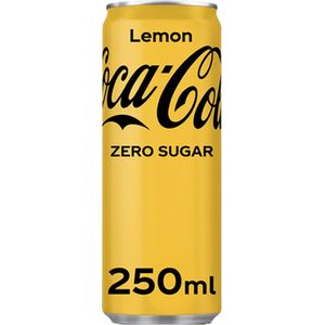 Coca Cola Zero Lemon - Frisdrank - 12 x 250 ml