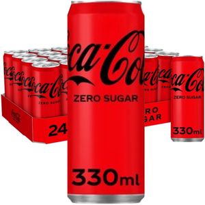 Frisdrank coca cola zero blikstuks