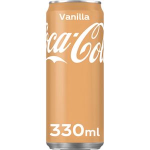 Coca Cola | Vanilla | Sleek Blik | 24 x 33 cl