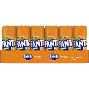 Frisdrank fanta orange blikstuks
