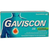Gaviscon Munt - Maagzuurremmer - 48 Kauwtabletten