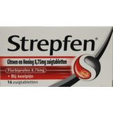 Strepfen Citroen & Honing - 1 x 16 zuigtabletten