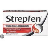 Strepfen Citroen & Honing - 1 x 24 zuigtabletten