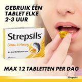 Strepsils Keelverzorging Citroen & Honing - 24 tabletten
