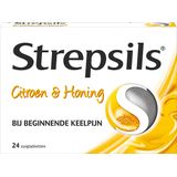 Strepsils Keelverzorging Citroen & Honing - 24 tabletten