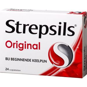 Strepsils Keelverzorging Regular - 24 tabletten