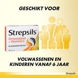 Strepsils Keelverzorging Sinasappel & Vitamine C - 36 tabletten