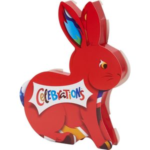 Celebrations paashaas - 215 gram - Pasen - Paasdecoratie - Paasei - Cadeau
