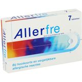 Allerfre 10mg Loratadine - Hooikoorts tabletten - 7 tabletten