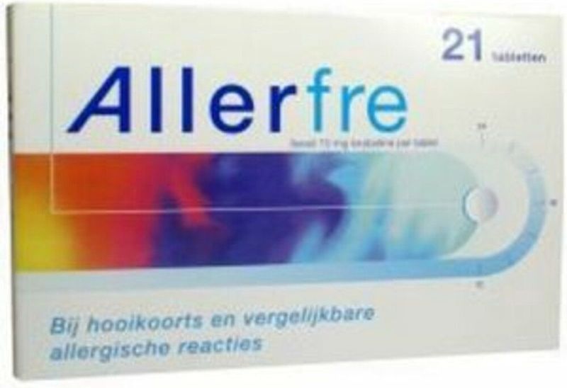 Allerfre Tabletten 10 mg 21 tabletten