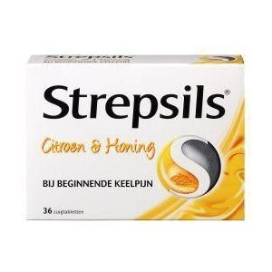 Strepsils Citroen & honing 36zt