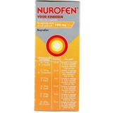 Nurofen Suspensie Voor Kinderen Suikervrij 100mg/5ml - 1 x 100 ml