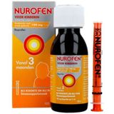 Nurofen Suspensie Voor Kinderen Suikervrij 100mg/5ml - 1 x 100 ml