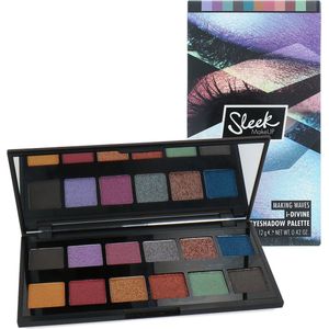 Sleek Oog make-up Oogschaduw iDivine Eyeshadow Palette Waves