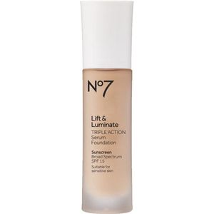 No7 Lift & Luminate Triple Action Serum Foundation Warm Ivory