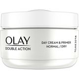 Olay - Double Action Day Cream & Primer - Gezichtscrème - 50 ml - Hydraterend