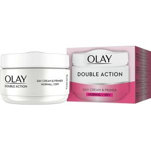 olay Double action dagcrème & primer 50ml