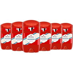 Old Spice Whitewater Stick - Voordeelverpakking 6x50ml - Deodorant